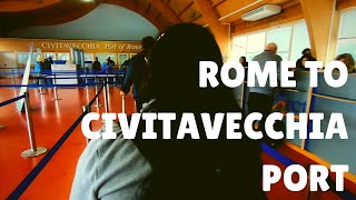 How To Get From Rome To Civitavecchia Port [upl. by Vyky570]