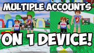 HOW TO RUN MULTIPLE ROBLOX CLIENTS ON 1 DEVICE [upl. by Formica]