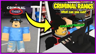 All CRIMINAL RANKS and WHAT YOU CAN ROB Southwest Florida Roblox [upl. by Annasor342]