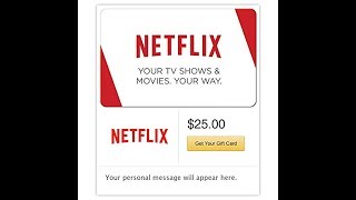 How to redeem a Netflix giftcard code [upl. by Leupold]