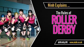 The Rules of Roller Derby  EXPLAINED [upl. by Enilekaj]