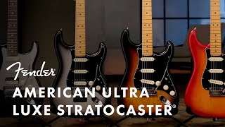 American Ultra Luxe Stratocaster  American Ultra  Fender [upl. by Bevan]