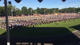 Scotland The Brave 1400 pipers and drummers [upl. by Eidnak119]