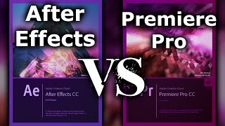 Adobe After Effects vs Adobe Premiere Pro [upl. by Cristen]