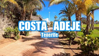 Costa Adeje Tenerife Spain 🇪🇸 4K Walking Tour [upl. by Elleinet552]