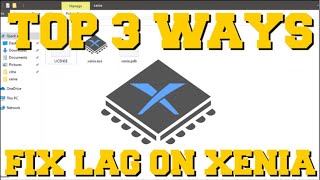 TOP 3 WAYS TO FIX LAG ON XENIA EMULATOR GUIDE [upl. by Genia]