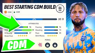 FIFA 23 Pro Clubs BEST CDM Build Skill Points  Tips [upl. by Eidnak347]