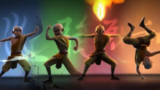 Avatar The Last Airbender CG Opening Fanmade [upl. by Smeaj]