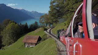 Spektakuläre Zahnradbahn  Die BrienzRothornBahn in der Schweiz [upl. by Imrots]