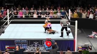 WWE 2k16 Natalya sharpshooter [upl. by Burrell]