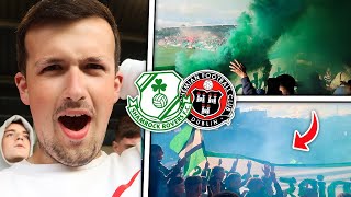 INSANE ATMOSPHERE at THE DUBLIN DERBY  Shamrock Rovers vs Bohemians 🤯🇮🇪 [upl. by Ettelrac]