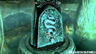 Forbidden Legend Geirmunds Hall Puzzle Unlock Skyrim  WalkThrough [upl. by Ayiotal82]