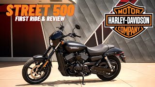 2020 HarleyDavidson Street 500 First Ride amp Review [upl. by Neryt]