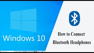 How to Connect Bluetooth Headphones in Windows 10 Laptop [upl. by Vladamir479]