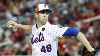 Jacob deGrom Ultimate 2018 Highlights [upl. by Akkina]