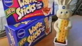 Pillsbury Doughboy  Waffle SticksCommercial [upl. by Jarlen]