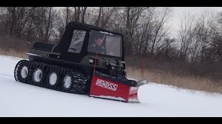 MuddOx The Boss Snowplow  Revolutionizing UTVs [upl. by Rolando]