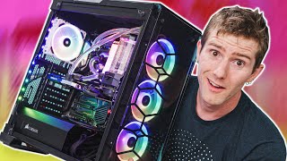 Custom Water Cooled PC SPEED BUILD  Hydro X Series [upl. by Eirellav]