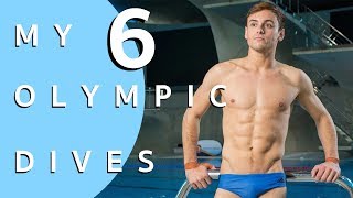 MY 6 OLYMPIC DIVESEXPLAINED I Tom Daley [upl. by Eceinej654]