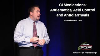 GI Medications Antiemetics Acid Control and Antidiarrheals  Advanced EM Pharmacology Workshop [upl. by Weathers]