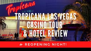 Tropicana Las Vegas Casino Tour amp Hotel Review  Vegas History amp Nostalgia But Far From Perfect [upl. by Sluiter]