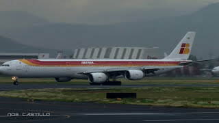 Aeropuerto Ciudad de Mexico AICM Aterrizajes y Despegues [upl. by Ilrebmik309]