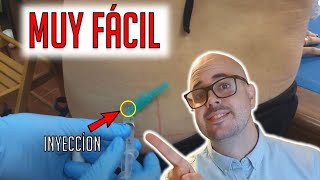 Como aplicar una INYECCIÓN INTRAMUSCULAR FÁCIL [upl. by Brindell]