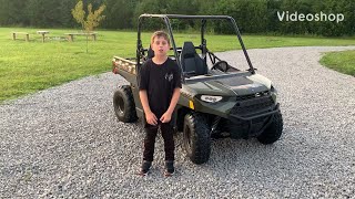 2021 Polaris Ranger 150 kid review [upl. by Reseta488]