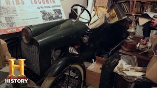 American Pickers Mega Bucks for Ultra Rare Cycle Car Season 11  History [upl. by Deirdra]