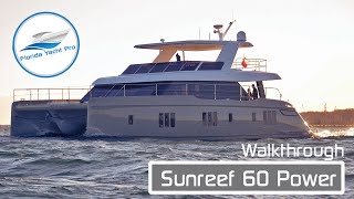 2021 Sunreef 60 Power  Gorgeous Innovative Spacious Stylish  Impromptu Walkthrough Order Now [upl. by Yorgerg]