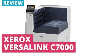 Printerland Review Xerox VersaLink C7000 A3 Colour LED Laser Printer [upl. by Sheets]