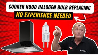 How to replace a cooker hood halogen bulb or lamp [upl. by Alam]