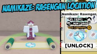 CODES Namikaze Rasengan Location  Showcase  Shinobi Life 2 [upl. by Lasser]