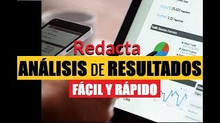 CÓMO REDACTAR LOS RESULTADOS DE UNA TESIS  ENFOQUE CUANTITATIVO [upl. by Terris]