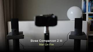 Bose Companion 2 Series III vs Bose Companion 20  Sound Demo w Bass Test [upl. by Nylaroc651]