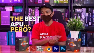 AMD RYZEN 7 5700G BEST APU pero SULIT Ba ft 5700G vs 5600X vs 4350G Gaming amp Production Benchmark [upl. by Vola110]