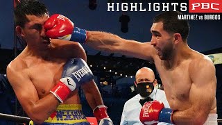 Martinez vs Burgos FULL FIGHT May 15 2021  PBC on Showtime [upl. by Ahsed441]