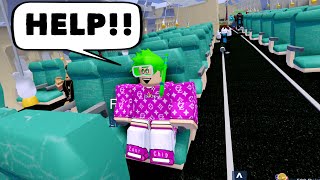 I TRIED TO SURVIVE A ROBLOX PLANE CRASH [upl. by Leontyne931]