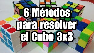 6 Métodos para armar el cubo de Rubik LEER DESCRIPCIÓN [upl. by Edroi]