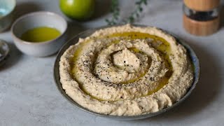 COME FARE LHUMMUS  La mia ricetta facilissima e veloce  Veganuary [upl. by Nelyk]