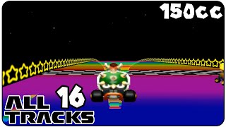 Mario Kart 64 All Tracks [upl. by Assirec]