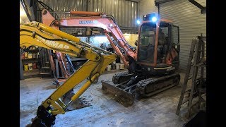 Working on the new Kubota excavator [upl. by Naivat]