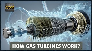 How Gas Turbines Work Detailed Video [upl. by Byrom]