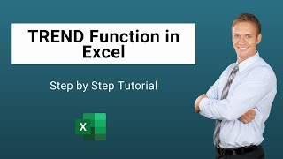 TREND Function in Excel  How to Use Excel TREND Formula [upl. by Marius]