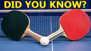 Things You Didnt Know About Table Tennis [upl. by Dredi]