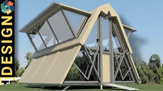 House Design Redefined 7 Remarkable Folding Homes [upl. by Meakem612]