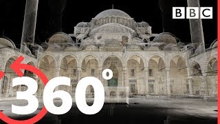 360° Explore Hagia Sophia Istanbuls incredible Roman church  BBC [upl. by Anide130]