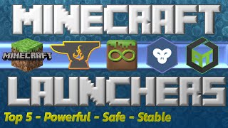 Top 5 Minecraft Launchers  Mojang Curseforge MultiMC GDLauncher and ATLauncher [upl. by Miriam]