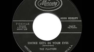 1959 HITS ARCHIVE Smoke Gets In Your Eyes  Platters a 1 record [upl. by Ekaterina824]