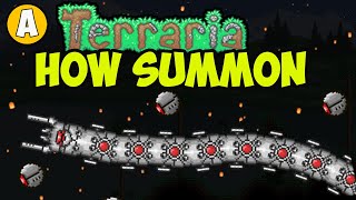 Terraria How To Summon The Destroyer EASY  Terraria How To get Mechanical Worm [upl. by Macdonald]